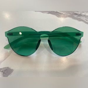 Green sunglasses